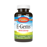 Carlson, E-Gems, 800 IU (536 Mg), 100 Soft gels
