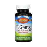 Carlson, E-Gems Plus, 400 IU (268 mg), 100 Soft Gels