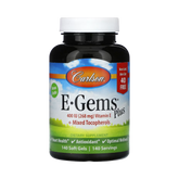Carlson, E-Gems Plus, 400 IU (268 mg), 140 Soft Gels