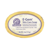 Carlson, E-Gem, Skin Care Bar Soap, Fresh Lemon, 4 Oz