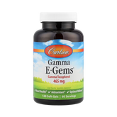 Carlson, Gamma E-Gems, 465 Mg, 120 Soft Gels