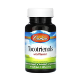 Carlson, Tocotrienols, With Vitamin E, 30 Soft Gels