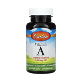 Carlson, Vitamin A, 3,000 Mcg RAE (10,000 IU), 250 Soft Gels
