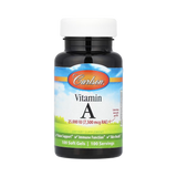 Carlson, Vitamin A, 7,500 mcg RAE (25,000 IU), 100 Soft Gels