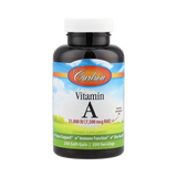 Carlson, Vitamin A, 7,500 Mcg RAE (25,000 IU), 250 Soft Gels