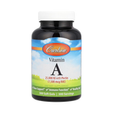 Carlson, Vitamin A, 7,500 Mcg RAE (25,000 IU), 300 Soft Gels