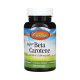 Carlson, Super Beta Carotene, 7,500 Mcg RAE (25,000 IU), 100 Soft Gels