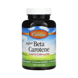 Carlson, Super Beta Carotene, 7,500 Mcg RAE (25,000 IU), 250 Soft Gels