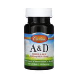 Carlson, Vitamin A & D, 100 Soft Gels