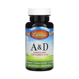 Carlson, Vitamin A & D, 300 Soft Gels