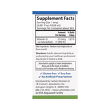 Carlson, Super Daily D3, 25 Mcg (1,000 IU), 0.35 Fl Oz