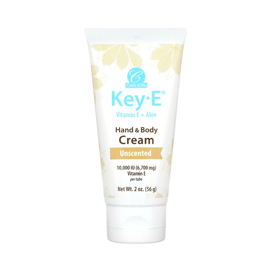 Carlson, Key-E, Hand & Body Cream, Unscented, 2 Oz