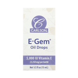 Carlson, E-Gem Oil Drops, 0.5 Fl Oz