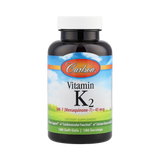 Carlson, Vitamin K2, MK-7 (Menaquinone-7), 45 Mcg, 180 Soft Gels