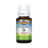 Carlson, Super Daily, D3, 125 Mcg (5,000 IU), 0.086 Fl Oz