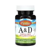 Carlson, Vitamin A & D, 100 Soft Gels