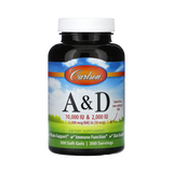 Carlson, Vitamins A & D, 300 Soft Gels