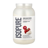 Isopure, Zero Carb Protein Powder, Strawberries & Cream, 3.1 lb (1.4 kg)