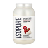 Isopure, Zero Carb Protein Powder, Strawberries & Cream, 3.1 lb (1.4 kg)