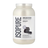 Isopure, Zero Carb Protein Powder, Cookies & Cream, 3 lb (1.36 kg)