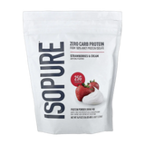 Isopure, Zero Carb Protein Powder, Strawberries & Cream, 1.06 lb (480 g)
