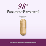 Reserveage Beauty, Resveratrol, 250 mg, 60 Veggie Capsules
