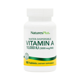 NaturesPlus, Water-Dispersible Vitamin A, 10,000 IU, 90 Tablets