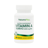 NaturesPlus, Water-Dispersible Vitamin A, 10,000 IU, 90 Tablets