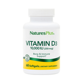 NaturesPlus, Vitamin D3, 250 Mcg, 60 Softgels