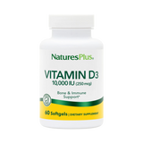 NaturesPlus, Vitamin D3, 250 Mcg, 60 Softgels