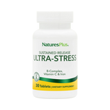 NaturesPlus, Ultra-Stress with Iron, Sustained Release, 30 Vegetarian Tablets