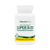 NaturesPlus, High Potency Super B-50, 60 Capsules
