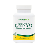 NaturesPlus, High Potency Super B-50, 90 Capsules