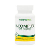NaturesPlus, B-Complex with Rice Bran, 90 Tablets
