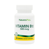 NaturesPlus, Vitamin B-12, 500 Mcg, 90 Tablets