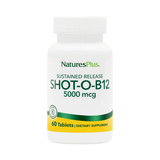 NaturesPlus, Shot-O-B12, 5,000 Mcg, 60 Tablets
