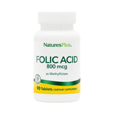 NaturesPlus, Folic Acid as Methylfolate, 800 Mcg, 90 Tablets