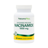 NaturesPlus, Sustained Release Niacinamide, 1,000 Mg, 90 Tablets