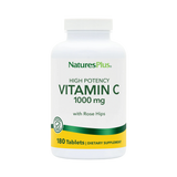 NaturesPlus, Vitamin C 1000 Mg with Rose Hips, 180 Tablet