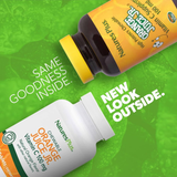 NaturesPlus, Orange Juice Jr Chewable Vitamin C, Natural Orange, 100 Mg, 180 Tablets