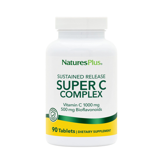 NaturesPlus, Sustained Release Super C Complex, 90 Tablets