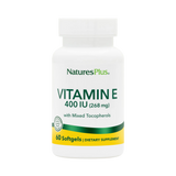NaturesPlus, Vitamin E 400 IU Mixed D-Tocopherol, 60 Softgels