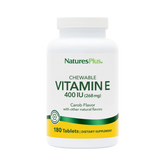 NaturesPlus, Vitamin E Chewable 400 IU, 90 Vegetarian Tablets