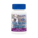 NaturesPlus, Pedi-Active, Mixed Berry, 60 Chewable Tablets