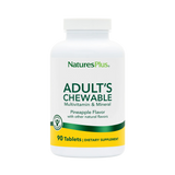 NaturesPlus, Adult's Chewable Multivitamin& Mineral, Pineapple, 90 Tablets