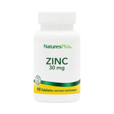 NaturesPlus, Zinc, 30 Mg, 90 Tablets