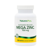 NaturesPlus, Sustained Release Mega Zinc, 100 Mg, 90 Tablets