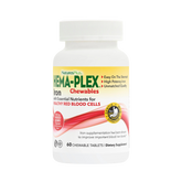 NaturesPlus, Hema-Plex Iron Chewables, Mixed Berry, 60 Chewable Tablets