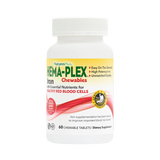 NaturesPlus, Hema-Plex Iron Chewables, Mixed Berry, 60 Chewable Tablets