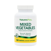 NaturesPlus, Mixed Vegetables, Phytonutrient Complex, 180 Tablets
